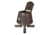 Boss Buck 200 lb Post Feeder, Brown, BB-1.200.PF