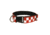 Boston Leather 1-1/2 Red &amp; White Policeband - 8159-5