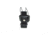 Boston Leather Adjustable Radio Holders, Nickel, Plain, Black, 5610-1
