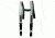 Firefighterâ€™S H-Back Suspenders, Loop Attachment, 1/2â€ Reflective Ribbon, 3â€ Longer