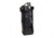 Boston Leather Firefighter's Radio Holders, Black, Plain, Silver Buckle, Motorola APX 8000 HXE, 5620RC35-1