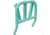 Bote Mini Rocket Rac, Seafoam, BMRR-23-SF