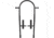 Bote Tackle Rac, Black, BTR-B