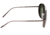 Breed Barlow Sunglasses, Brown Titanium Frame, Black Polarized Lens, Brown/Black, One Size, BSG055RB