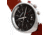 Breed Chronograph Leather-Band Watch w/Date, Brown/Silver, BRD8607, Brown/Silver, One Size, BRD8607