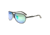 Breed Earhart Polarized Aluminium Sunglasses - Mens, Gunmetal Frame, Blue/Green Polarized Lens, Gunmetal/Blue-Green, One Size, BSG011GM