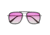 Breed Flyer Polarized Sunglasses - Mens, Black Frame, Purple Lens, Black/Purple, One Size, BSG068C5
