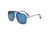 Breed Flyer Polarized Sunglasses - Mens, Navy Frame, Blue Lens, Navy/Blue, One Size, BSG068C4