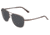 Breed Hera Sunglasses, Brown Titanium Frame, Black Polarized Lens, Brown//Black, One Size, BSG054RB