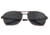 Breed Hera Sunglasses, Brown Titanium Frame, Black Polarized Lens, Brown//Black, One Size, BSG054RB