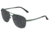 Breed Hera Sunglasses, Green Titanium Frame, Black Polarized Lens, Green/Black, One Size, BSG054GN
