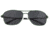 Breed Hera Sunglasses, Green Titanium Frame, Black Polarized Lens, Green/Black, One Size, BSG054GN