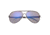 Breed Sunglasses Genesis Sunglasses, Gunmetal / Purple-Blue BSG046GM