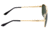 Breed Sunglasses Norma Polarized Sunglasses - Men's, Gold/Black, One Size, BSG064GD