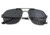 Breed Sunglasses Norma Polarized Sunglasses - Men's, Gunmetal/Black, One Size, BSG064SL
