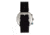 Breed Tempest Chronograph Leather-Band Watch w/Date, Black/Grey, One Size, BRD8603