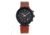 Breed Tempest Chronograph Leather-Band Watch w/Date, Brown/Black, One Size, BRD8606