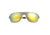 Breed Titanium And Carbon Fiber Polarized Sunglasses, Gunmetal/Green, BSG004SRG, Gunmetal/Green, One Size, BSG004SRG