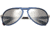 Breed Titanium Polarized Sunglasses, Blue/Black, BSG028BL, Blue/Black, One Size, BSG028BL