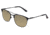 Breed Zodiac Sunglasses, Black Titanium Frame, Bronze Polarized Lens, Black/Bronze, One Size, BSG053BK