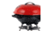 BRENTWOOD Portable Charcoal BBQ Grill with Wheels, Red, 17, BB-1701
