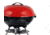 BRENTWOOD Portable Charcoal BBQ Grill with Wheels, Red, 17, BB-1701