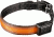 Brite Strike Technologies Rechargeable Lighted Dog Collar, Orange/Black, Small LPSCU-ORANGE-S