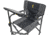 Browning Camping Rimfire Folding Chair w/Multi-Position Side Table, Charcoal/Gray, 8532558