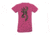 Womens Graphic Rt Extra Buckmark Short Sleeve T-Shirt, Hot Pink