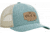 Buck Knives Womens Trucker Cap Teal, One Size Fits Most, Adjustable Mesh Back, Leather Buck Logo Patch On Front, Teal Front, 12411