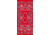 Buff Cashmere Headwear, Paisley Red 501187