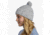 Buff Knitted Beanie, Nerla Grey, 132335.937.10.00