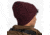 Buff Knitted Beanie, Norval Maroon, 124242.632.10.00