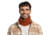 Buff Merino Heavyweight Neck Warmer Solid Neckwear, Cinnamon, 113018.330.10.00