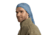 Buff Merino Lightweight Neckwear, Solid Lake Blue, 113010.739.10.00