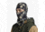 Buff ThermoNet Hinged Balaclava, Redloy Citronella, 132469.345.10.00