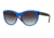 Burberry BE4182 Sunglasses 34978G-56 - Blue Frame, Grey Gradient Lenses
