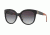 Burberry BE4243 Sunglasses 36378G-55 - Black Frame, Grey Gradient Lenses