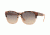 Burberry BE4258F Sunglasses 3678G9-56 - Brown Havana/pink Frame, Light Brown Gradient Grey Lenses