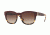 Burberry BE4258F Sunglasses 368013-56 - Top Grad Red On Tortoise Frame, Brown Gradient Lenses