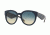 Burberry BE4260F Sunglasses 369079-54 - Blue Frame, Yellow Gradient Blue Lenses