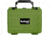 Bushnell 9.12in Compact Waterproof Hard Camera Case with Foam, Green, Compact, BN00042-GRN