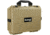 Bushnell Medium 20in Waterproof Gear/Gun Hard Case w/ Foam, Tan, Large, BN00002-TAN