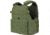 Caliber Armor AR550 11 x 14 Level III+ Body Armor w/ PolyShield Spall Coat and Condor MOPC Package, OD Green, Large/2XL, 19-AR550-MOPC-1114-SPC-OD