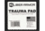 Caliber Armor Extreme Impact Trauma Pad Non-Ballistic, Black, 6'' X 6'', 19-TRAUMAPAD-0606
