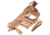 Caliber Gourmet 188-Piece 3D Rubber Band Gun Puzzle, Machine Gun Replica, Plywood, CBG-P2L-02MG