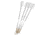 Camp Chef Safety Roasting Stick, 4 Piece, 4-Pack, Wood, Silver/Tan, SRS4E
