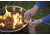 Camp Chef Safety Roasting Stick, 4 Piece, 4-Pack, Wood, Silver/Tan, SRS4E