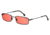 Carrera 177/S Sunglasses CA177S-0OIT-UZ-5518 - Black Redgd Frame, Red Mirror Lenses, Lens Diameter 55mm, Distance Between Lenses 18mm