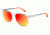 Carrera 6011/S Sunglasses CA6011S-0BTY-ZP-5717 - Bianc Ruthenium Frame, Gray Mi Orange Lenses, Lens Diameter 57mm, Distance Between Lenses 17mm